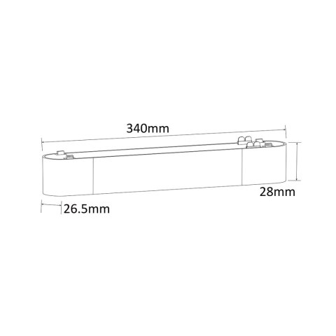 Light Prestige Zasilacz 100W Magnetic Slim czarny