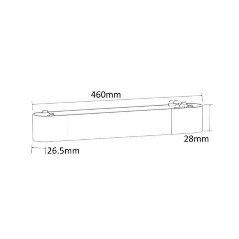 Light Prestige Zasilacz 200W Magnetic Slim biały