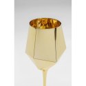 KARE komplet 4 kieliszków do wina DIAMOND 660 ml złoty