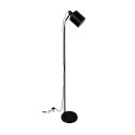 ZANA LAMPA PODŁOGOWA CZARNY 1X60W E27 KLOSZ CZARNY