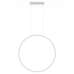 Light Prestige Lampa wisząca Mirror L biała IP44 LED CCT
