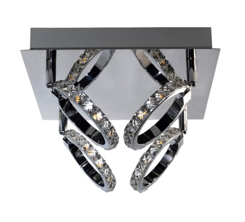 Light Prestige Plafon Carrara srebrny LED 3000K