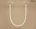 MOOSEE lampa wisząca LASSO 600 Smart srebrna