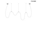 MOOSEE lampa wisząca LASSO 600 Smart srebrna