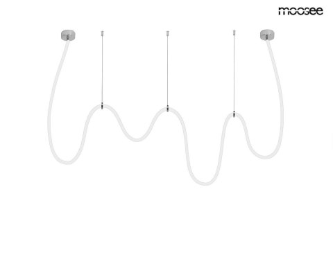 MOOSEE lampa wisząca LASSO 600 Smart srebrna