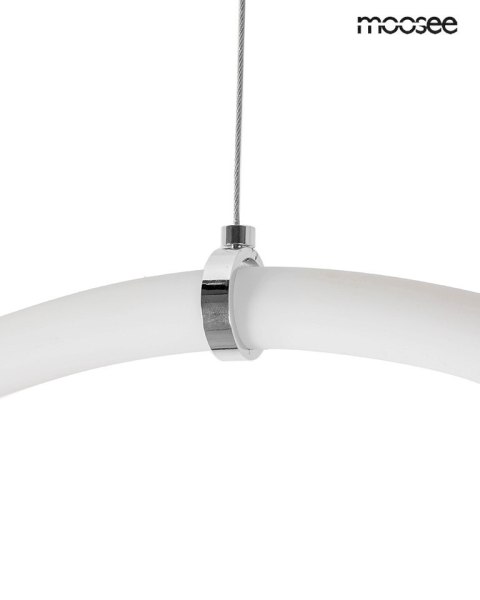 MOOSEE lampa wisząca LASSO 800 Smart srebrna