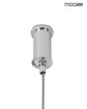 MOOSEE lampa wisząca LASSO 800 Smart srebrna