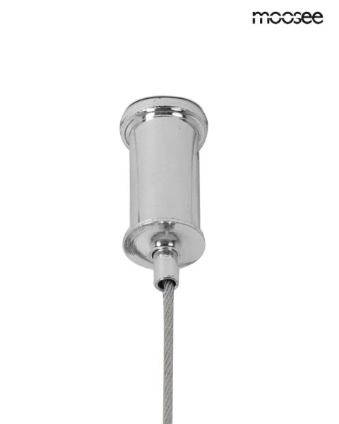 MOOSEE lampa wisząca LASSO 800 Smart srebrna