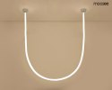 MOOSEE lampa wisząca LASSO 800 Smart srebrna