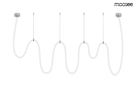 MOOSEE lampa wisząca LASSO 800 Smart srebrna