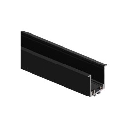 Light Prestige Szyna podtynkowa 2 m Magnetic Slim czarna