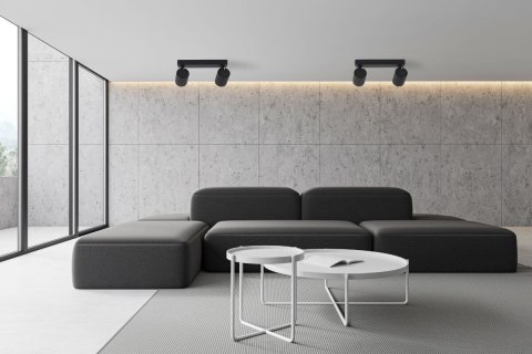 Light Prestige Zestaw reflektorów Tokio czarny 2xGU10