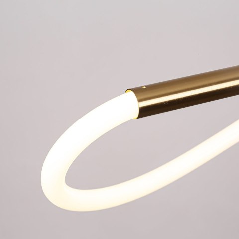 Light Prestige Lampa wisząca Meleca S złota LED CCT
