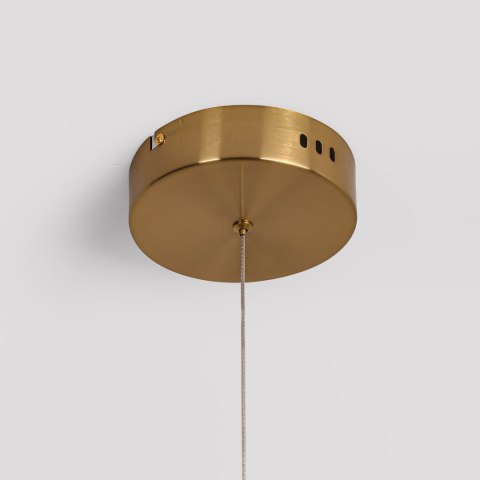 Light Prestige Lampa wisząca Meleca S złota LED CCT