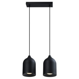 Light Prestige Metalowa lampa wisząca Nilo czarna 2xGU10