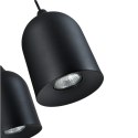 Light Prestige Metalowa lampa wisząca Nilo czarna 2xGU10
