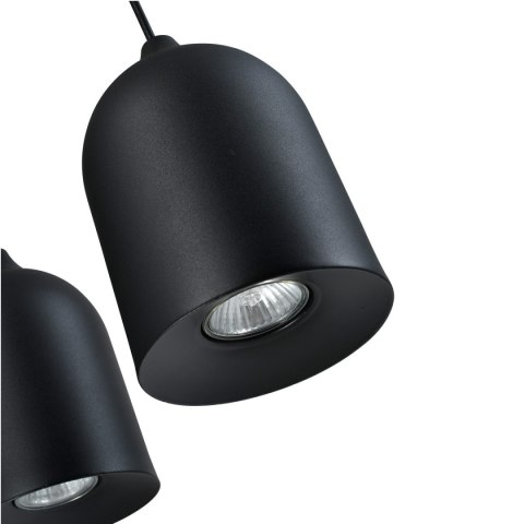 Light Prestige Metalowa lampa wisząca Nilo czarna 2xGU10