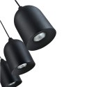 Light Prestige Metalowa lampa wisząca Nilo czarna 3xGU10