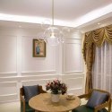 MOOSEE lampa wisząca CAPRI 6 złota - 60 LED, alumiumium, szkło