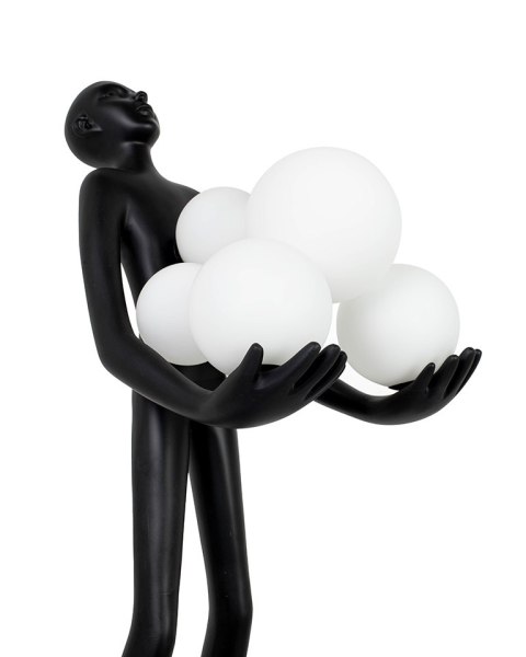MOOSEE lampa stołowa HUMAN PREMIUM czarna