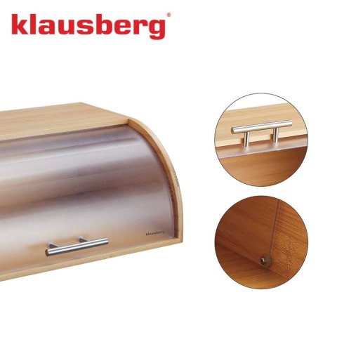 CHLEBAK POJEMNIK BAMBUSOWY NA PIECZYWO KLAUSBERG KB-7874