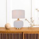 Light Prestige Lampa stołowa Tamiza 48 cm biała 1xE27