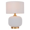 Light Prestige Lampa stołowa Tamiza 48 cm biała 1xE27