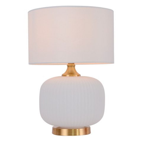 Light Prestige Lampa stołowa Tamiza 48 cm biała 1xE27