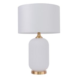 Light Prestige Lampa stołowa Tamiza 65 cm biała 1xE27