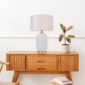Light Prestige Lampa stołowa Tamiza 65 cm biała 1xE27