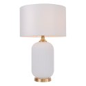 Light Prestige Lampa stołowa Tamiza 65 cm biała 1xE27
