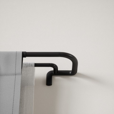 UMBRA karnisz TWILIGHT DOUBLE 168 - 365 cm czarny mat