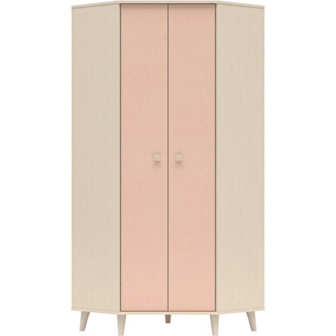 Szafa narożna EVE 01 piasek pustyni / millenial pink