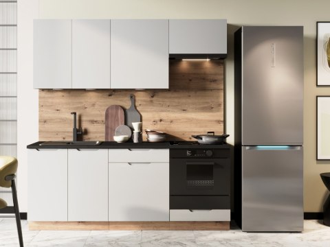Szafka dolna D60S ELLEN 05 dąb artisan / szary