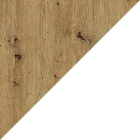 Szafka dolna pod płytę D60PC ELLEN 06 dąb artisan / biała alaska