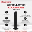 WENTYLATOR WIATRAK PODŁOGOWY Z PILOTEM KLAUSBERG KB-7718