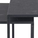 Zestaw stolików Infinity black 50x50 ( Rozmiar: uniwersalny )