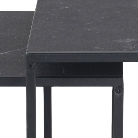 Zestaw stolików Infinity black 50x50 ( Rozmiar: uniwersalny )