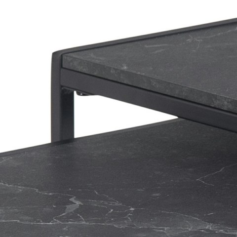 Zestaw stolików Infinity black 50x50 ( Rozmiar: uniwersalny )