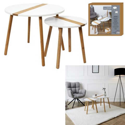 Zestaw 2 stolików kawowych Paraiba