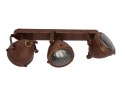 FRODO LAMPA SUFITOWA LISTWA 3X40W GU10 RDZAWY