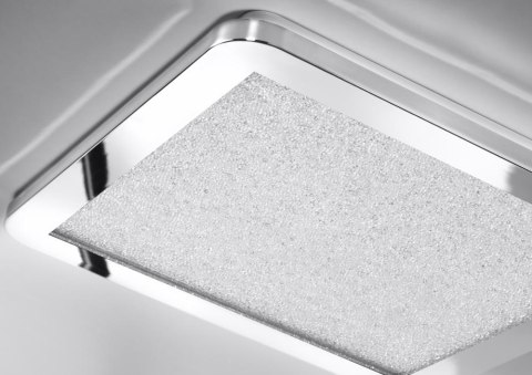 Plafon do łazienki NEXIT minimalistyczny - srebrny satynowy 30 cm - plafon z funkcją ściemniania LED 3000K 18W IP44