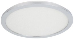 Plafon do łazienki PIXEL minimalistyczny - srebrny chromowany 40 cm - okrągły plafon LED z funkcją ściemniania 3000K 24W IP44