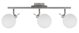 Ghost lampa sufitowa satynowy 3x40w g9 klosz biały