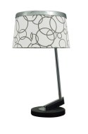 IMPRESJA LAMPA 1*60W E27 BIAŁA CHROM