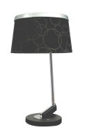 IMPRESJA LAMPA 1*60W E27 CZARNA CHROM