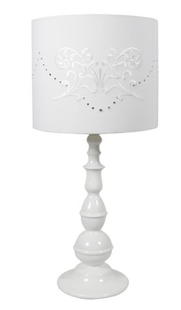 LANS LAMPA 1X60W E27 BIAŁA