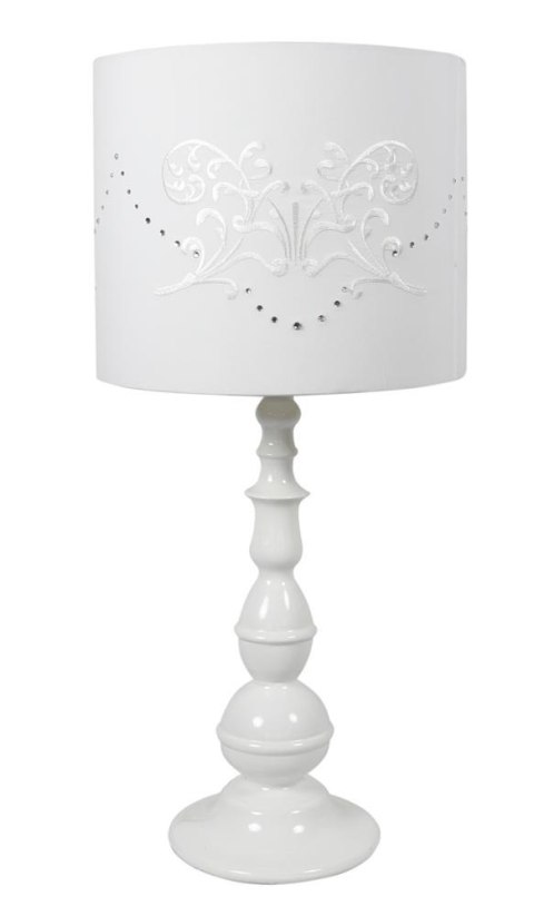 LANS LAMPA 1X60W E27 BIAŁA