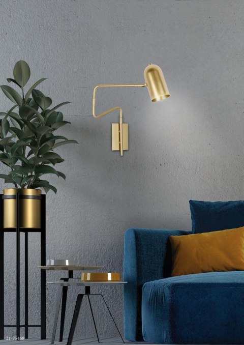 HOSTI LAMPA KINKIET 1X15W GU10 ZŁOTY
