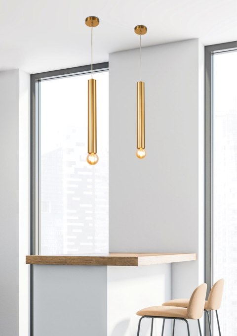 LAMPA WISZĄCA AUSTIN, SLIM 500 mm 1 ZŁOTY